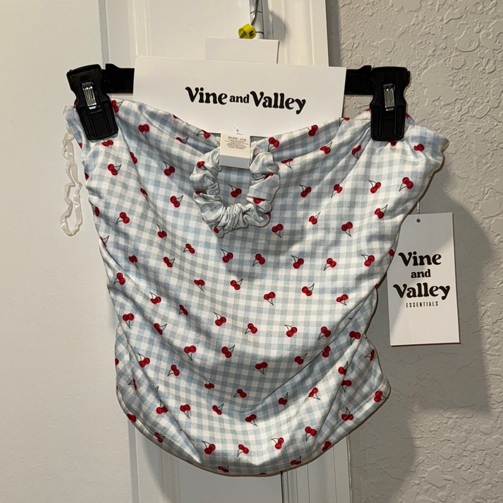 Cherry Print Tank Top